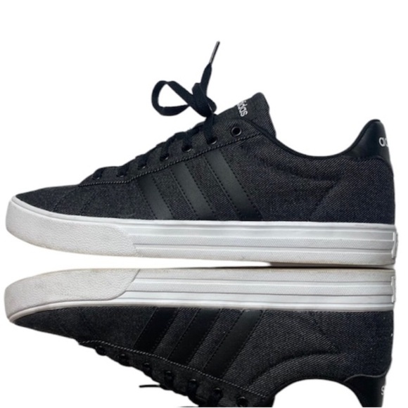 Adidas Sneakers Black Denim Size 12 Ortholite Float - Picture 14 of 15